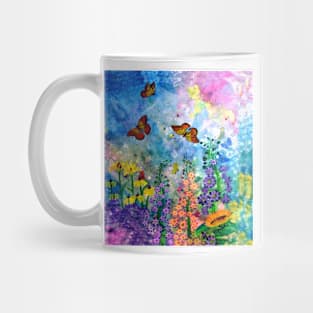 Butterfly Garden (Square) Mug